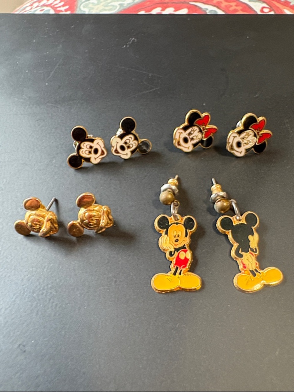 Disney Kids Mickey & Minnie Earring Bundle